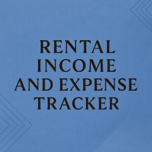 Rental Income/Expense Tracker